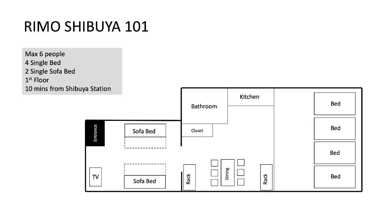 Rimo Shibuya 101 Apartment Tokyo Exterior photo